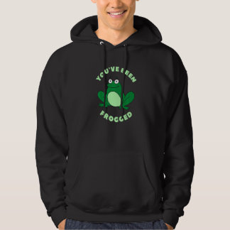 Sudadera Te han dado rana Meme de rana linda