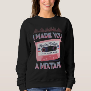 Sudadera Te hice un estuche mixtape 80s 90s de vintage