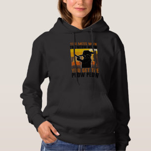 Sudadera Te Metes Con Meow Y Obtienes El Pew De Gato De Peo