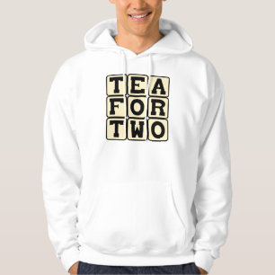 Sudadera Té para dos, bebida íntima