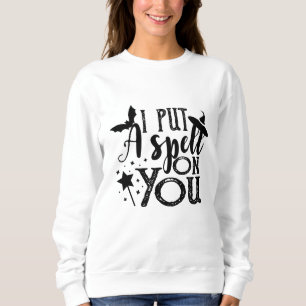 Sudadera Te Puse Una Pelea En La Graciosa Bruja De Hallowee