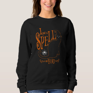 Sudadera Te Puse Una Pelea En Un Gato De Brujas Halloween H