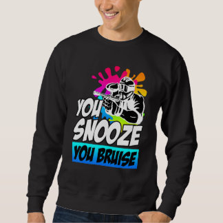 Sudadera Te Snooze Bruise Paintball