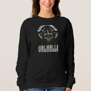 Sudadera Te Veo En Valhalla Viking Heathen Diciendo