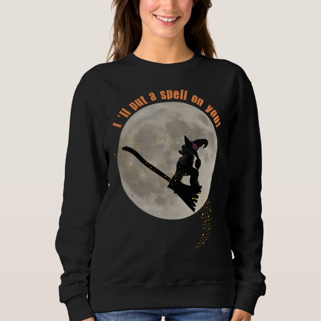 Sudadera ¡Te voy a poner un hechizo! ¡Magical Poodle! (Anverso)