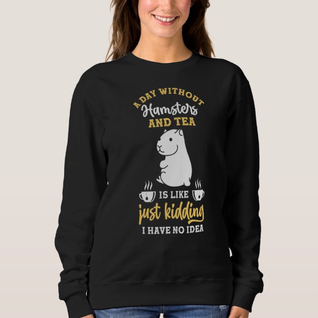Sudadera Tea Hamster (Anverso)