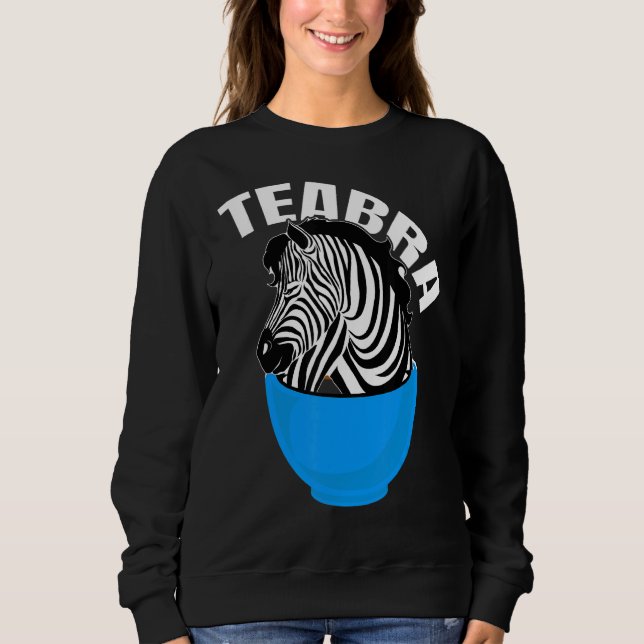 Sudadera Teabra Tea Zebra (Anverso)