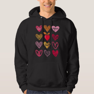 Sudadera Teach Inspire Love Lápiz Leopardo Flor Profesor L