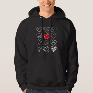 Sudadera Teach Love Inspire Hearts Valentines Day For Teach