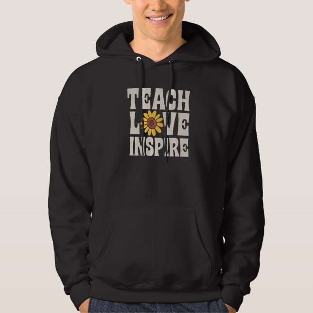 Sudadera Teach Love Inspire SPED Teacher Speducator Special (Anverso)