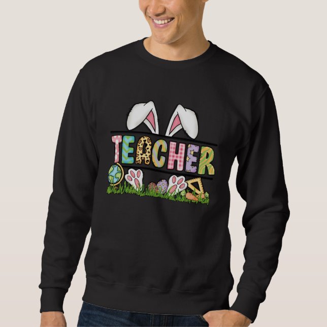 Sudadera Teacher Easter Day 2023 One Hoppy Teacher Bunny Ea (Anverso)