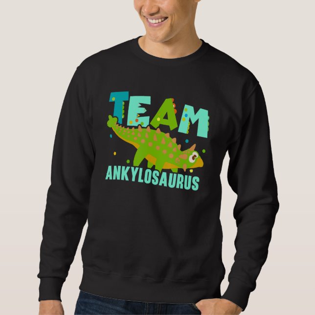 Sudadera Team Ankylosaurus Future Paleontologist Dinosaur (Anverso)