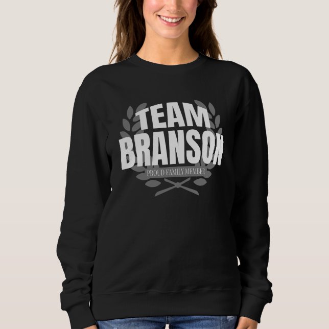 Sudadera Team Branson Proud Family Member Branson (Anverso)