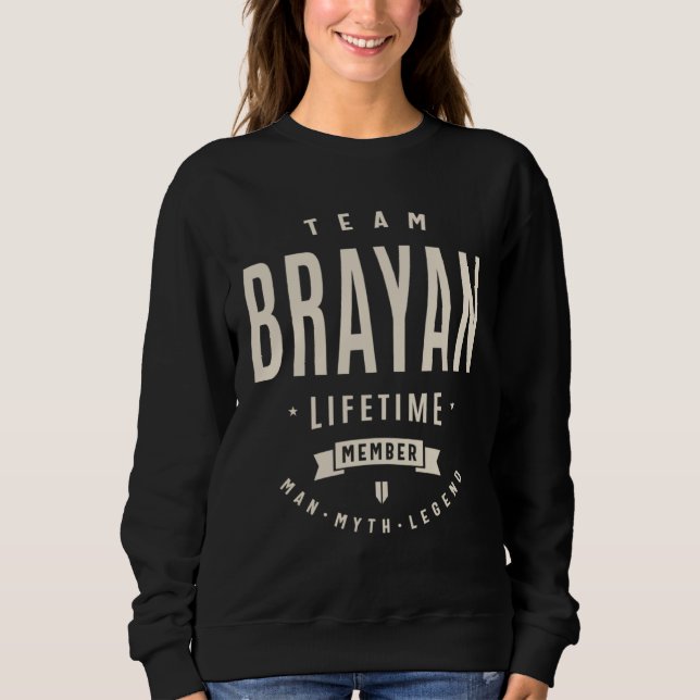 Sudadera Team Brayan Lifetime Member (Anverso)