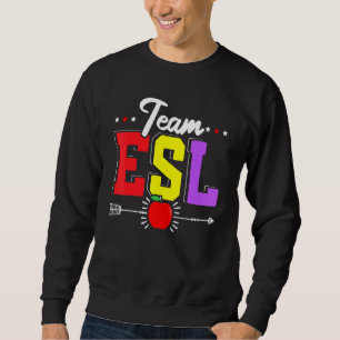 Sudadera Team Esl English Como Segunda Enseñanza Online En 