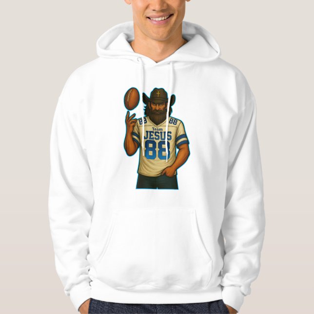 Sudadera Team JESUS Football 88 - Christian (Anverso)