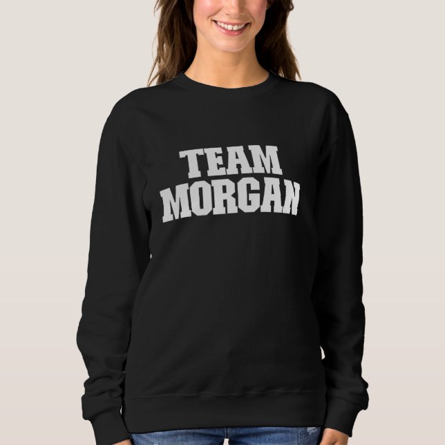 Sudadera Team Morgan Apellidos Morgan (Anverso)