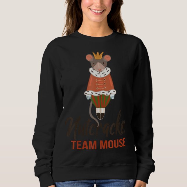 Sudadera Team Mouse Nutcracker Navidades bailan Funny Soldi (Anverso)