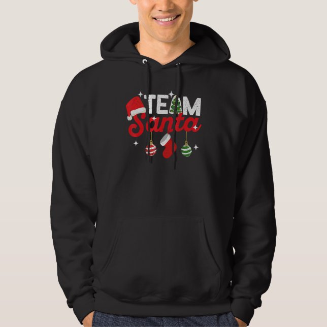 Sudadera Team Santa Family Tradition Christmas Squad Matchi (Anverso)