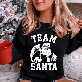 Sudadera "Team Santa" Thumbs Up Holiday