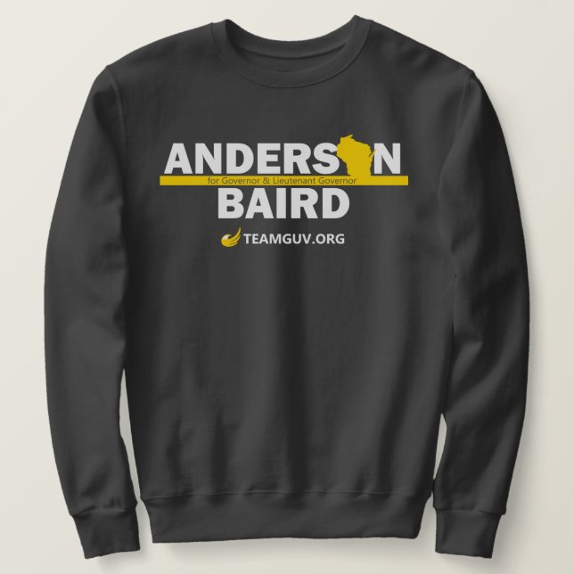 Sudadera TeamGuv - Anderson/Baird (Anverso del diseño)