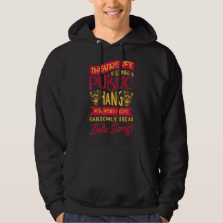 Sudadera Teatro Actor Drama Entretenimiento Radio