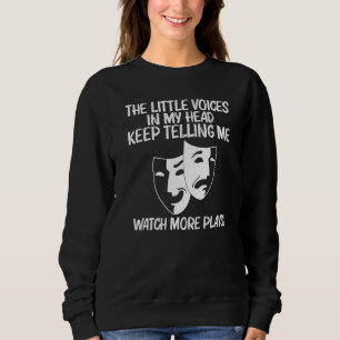 Sudadera Teatro Cool Para Hombres Mujeres Drama Actor Comed