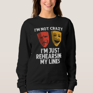 Sudadera Teatro genial para hombres y mujeres teatro musica