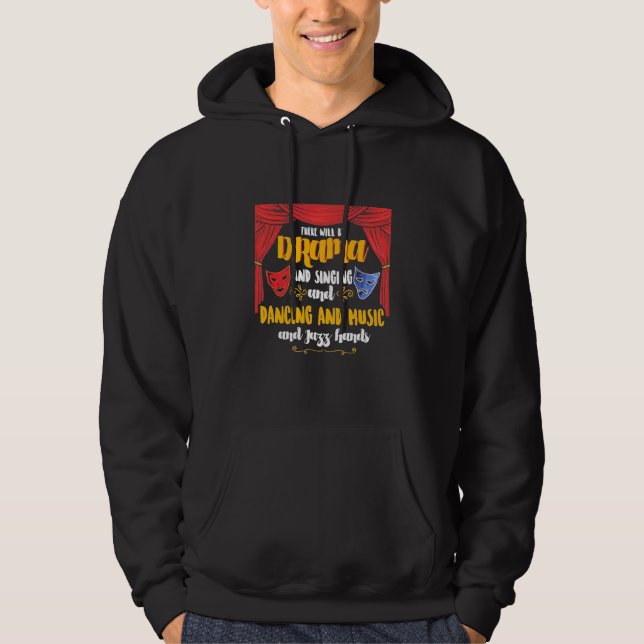 Sudadera Teatro Habrá Drama (Anverso)