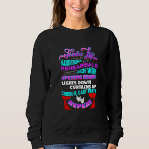 Sudadera Teatro Life Teatro Broadway Actor Musical Thespi