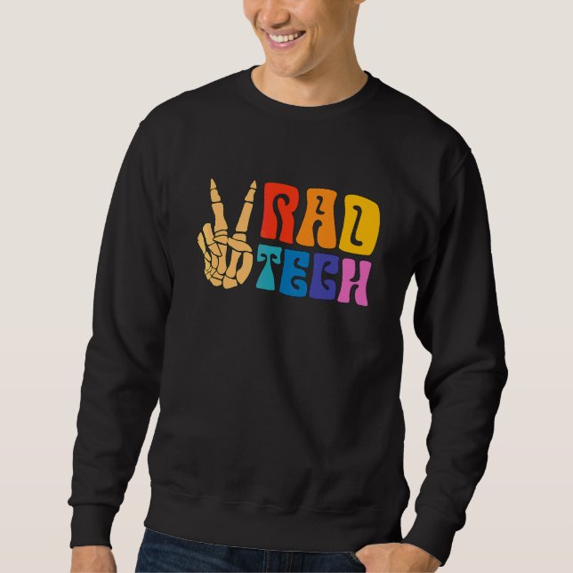 Sudadera Téc Rad Xray Técs Rad Tecnólogo Radiología Tec (Anverso)