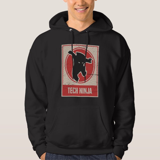 Sudadera TECH NINJA  Tech Support (Anverso)