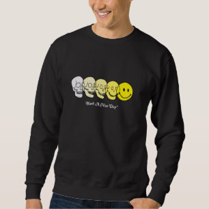 Sudadera Techno Evolution Acid House Smile Techno DJ Music