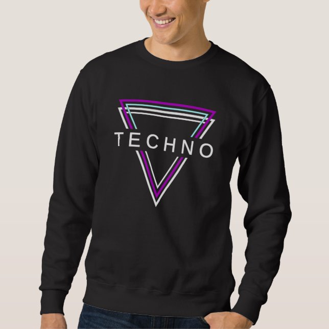 Sudadera Techno House Party Outfit For EDM Festival Goa Ele (Anverso)