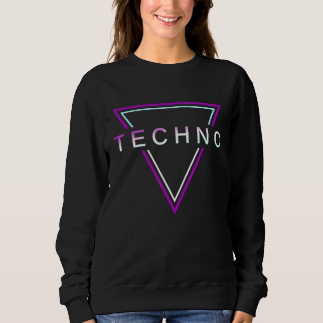 Sudadera Techno House Party Outfit For EDM Festival Goa Ele (Anverso)