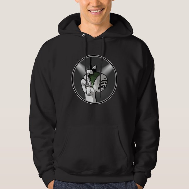 Sudadera Techno Music DJ Rave Electro Trance Gift Idea (Anverso)