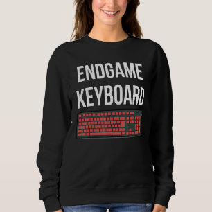 Sudadera Teclado Mecánico De Extremo Meme De Juego Pc