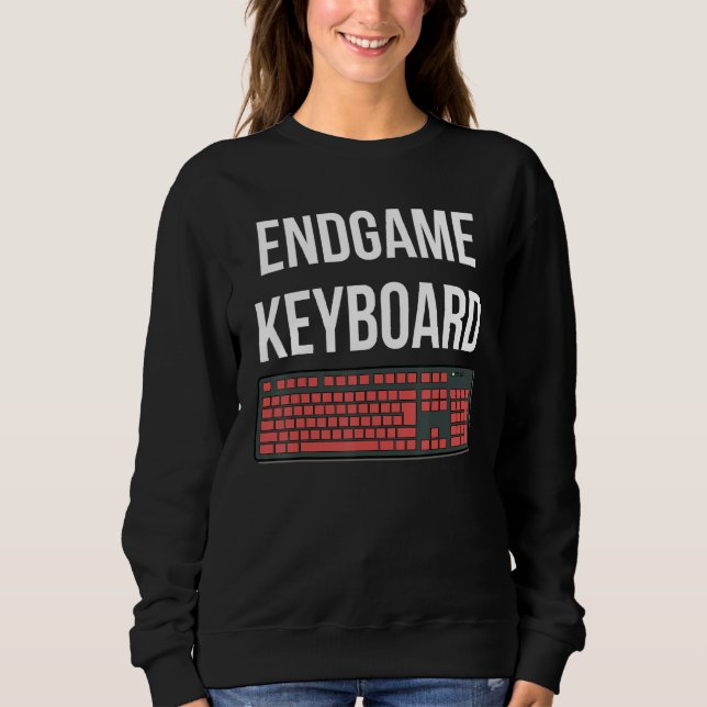 Sudadera Teclado Mecánico De Extremo Meme De Juego Pc (Anverso)