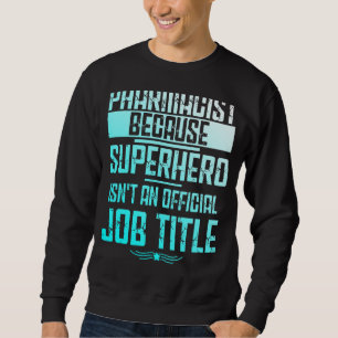 Sudadera Técnico De Farmacia Farmacéutico Cpht Farmacéutico