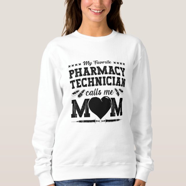 Sudadera Técnico De Farmacia Me Llama Regalo Farmacéutico D (Anverso)