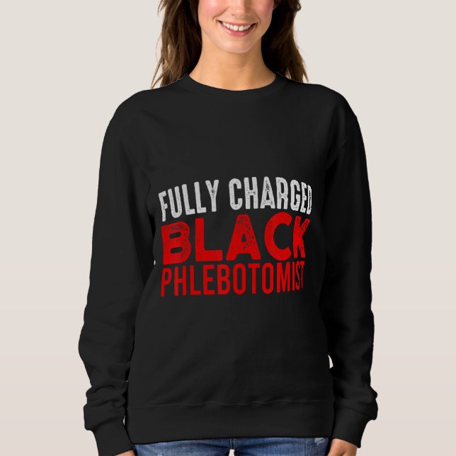 Sudadera Técnico de flebotomía 20 (Anverso)