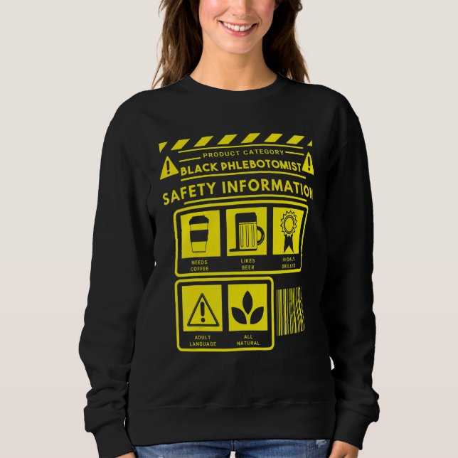 Sudadera Técnico de flebotomía 8 (Anverso)
