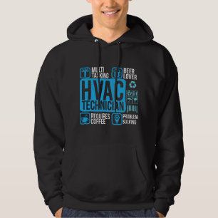 Sudadera Técnico de HVAC Profesional HVAC Calefacción Enfri