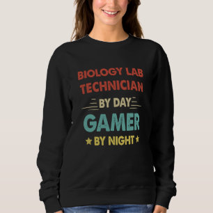 Sudadera Técnico de laboratorio de biología retro de día ju