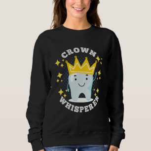 Sudadera Técnico de laboratorio dental Laboratorio Crown Wh