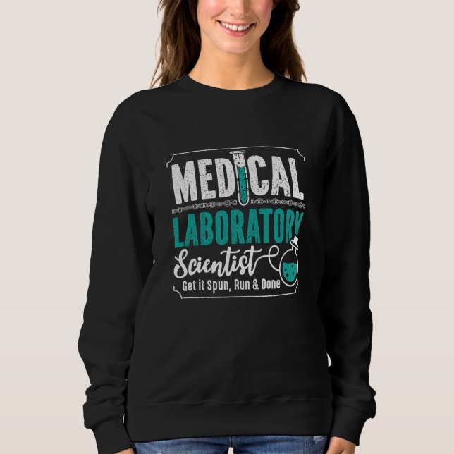 Sudadera Técnico de Laboratorio Médico Científico Técnico d (Anverso)