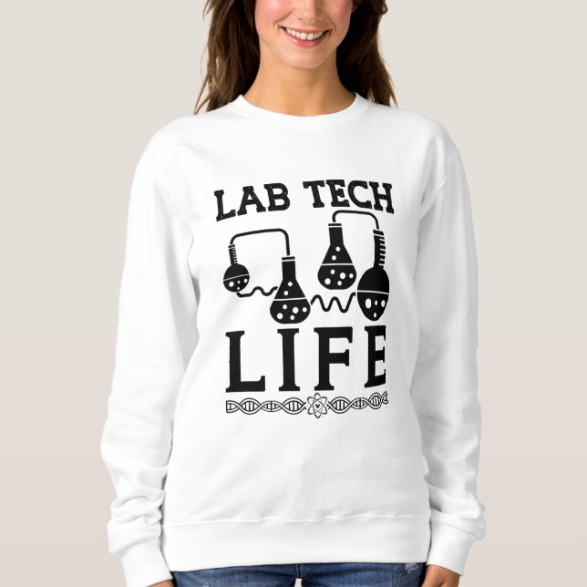 Sudadera Técnico de Laboratorio Químico de Laboratorio Técn (Anverso)