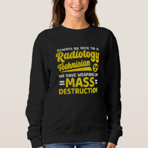 Sudadera Técnico de Radiología Licenciado Estudiante Técnic