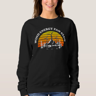 Sudadera Técnico de Turbina del Ventilador de la Energía