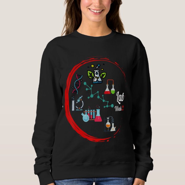 Sudadera Técnico Lab Week 2022 Laboratory Tech Guay Te (Anverso)